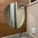 Espelho Sem Forma Orgânico 50x60 Grande Diferente Decoração Barbearia Salão Abstrato Futurista