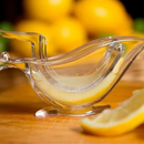 Espremedor De Limão Manual Acrílico Frutas Transparente Para Cozinha Doméstica