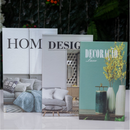 Conjunto de Caixas Livro Decorativas – 3 Peças Organizadoras