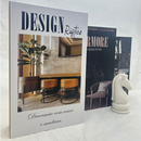 Conjunto de Caixas Livro Decorativas – 3 Peças Organizadoras