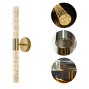 LANÇAMENTO! Arandela, Luminária De Parede Dourada de Cristal legitimo Bivolt