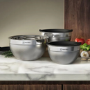 Conjunto Bowls de Inox com Tampa Electrolux