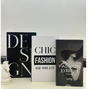 Conjunto de Caixas Livro Decorativas – 3 Peças Organizadoras