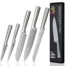 LUMAI Original 5 Facas de Cozinha Grande Profissional Conjunto Completo Aço Inox 3CR13 para Cozinhar