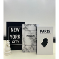Conjunto de Caixas Livro Decorativas – 3 Peças Organizadoras