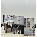 Conjunto de Caixas Livro Decorativas – 3 Peças Organizadoras
