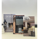 Conjunto de Caixas Livro Decorativas – 3 Peças Organizadoras