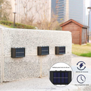 Luminárias Solares LED para Parede, Luminária para Área Externa, Jardim e Garagem, Branco Quente, Impermeável