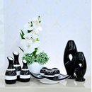 Kit 9 Jarros Decorativos em Cerâmica
