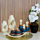 Kit 9 Jarros Decorativos em Cerâmica