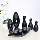 Kit 9 Jarros Decorativos em Cerâmica