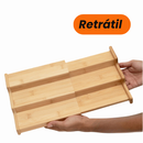 Kit Potes Herméticos de Vidro com Tampa de Bambu – Organização e Sofisticação para sua Cozinha