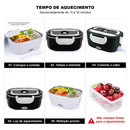 Marmita Elétrica Veicular Tomada Bivolt 110V/220V E 12V/24V - Marmita Térmica Para Comida