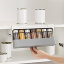 Organizador Porta Tempero 6 Potes Cozinha Prateleira- Atenção Potes Não incluso