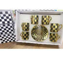 Kit Elegância do Café – Conjunto 12 Peças em Cerâmica Porcelana