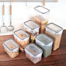 Kit 8 Organizadores Pote Hermético Empilhável em Acrílico Organizador para Alimentos