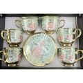 Kit Elegância do Café – Conjunto 12 Peças em Cerâmica Porcelana