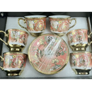 Kit Elegância do Café – Conjunto 12 Peças em Cerâmica Porcelana
