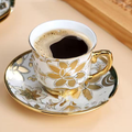 Kit Elegância do Café – Conjunto 12 Peças em Cerâmica Porcelana