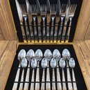 Faqueiro kit de Talheres com 24 peças em aço Inox