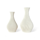 Kit 2 Vasos Decorativos em Espiral - Varias Cores