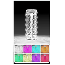 Novidade 2 em 1: Umidificador Inteligente e Luminária de CRISTAL GRANDE 400ml-