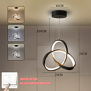 Luminária Pendente LED Moderna – 3 Cores de Luz para Ambientes Sofisticados