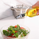 Kit 2 Galheteiro Vidro 500ml Bico Dosador Porta Azeite Vinagre Molho Shoyu Pimenta Cozinha Culinária