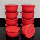 Kit 10 Potes Bowl 1300ml com Tampa – Praticidade e Organização para sua Cozinha