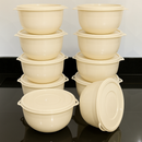 Kit 10 Potes Bowl 1300ml com Tampa – Praticidade e Organização para sua Cozinha