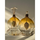 Kit Lavabo Dourado Luxo com bandeja marmorizado espelhado dourada Perolas Domum Decor