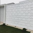 Kit 150|100|50|30 Placas 3D Revestimento Área Externa Parede Muro Fachada PVC Impermeável 25x25cm