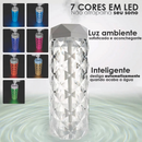 Novidade 2 em 1: Umidificador Inteligente e Luminária de CRISTAL GRANDE 400ml-