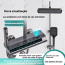 Chuveiro Elétrico 4 Temperaturas – Ducha Moderna Piano Grafite