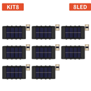 Luminária Solar LED para Parede – Iluminação Externa Elegante e Econômica