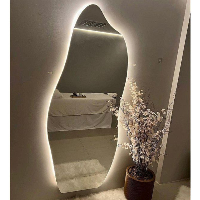 Espelhos Lapidados Com Led – Diversos Modelos para Decoração Moderna