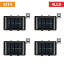 Luminária Solar LED para Parede – Iluminação Externa Elegante e Econômica