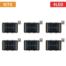 Luminária Solar LED para Parede – Iluminação Externa Elegante e Econômica