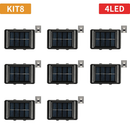 Luminária Solar LED para Parede – Iluminação Externa Elegante e Econômica