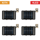 Luminária Solar LED para Parede – Iluminação Externa Elegante e Econômica