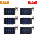 Luminária Solar LED para Parede – Iluminação Externa Elegante e Econômica