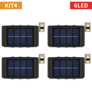 Luminária Solar LED para Parede – Iluminação Externa Elegante e Econômica