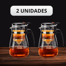 Bule de Vidro com Infusor para Chá 900ml – Elegância e Sabor em Cada Infusão