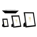 Kit 2 Porta-Retratos Luxo em Aço Inox e Vidro – Elegância para suas Memórias