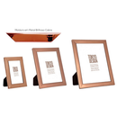 Kit 2 Porta-Retratos Luxo em Aço Inox e Vidro – Elegância para suas Memórias