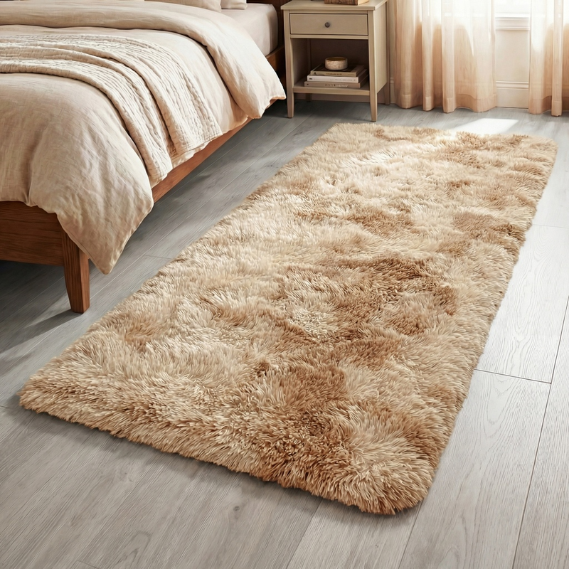 Tapete Passadeira 2,00 x 0,60 Corredor Quarto Sala Beira de Cama Felpudo Peludo