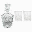 Conjunto Decanter de Vidro 720ml + Copos Requinte – Elegância para Servir Whisky e Licores