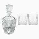 Conjunto Decanter de Vidro 720ml + Copos Requinte – Elegância para Servir Whisky e Licores