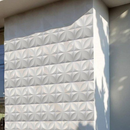 Kit 150|100|50|30 Placas 3D Revestimento Área Externa Parede Muro Fachada PVC Impermeável 25x25cm