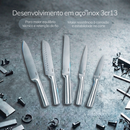LUMAI Original 5 Facas de Cozinha Grande Profissional Conjunto Completo Aço Inox 3CR13 para Cozinhar